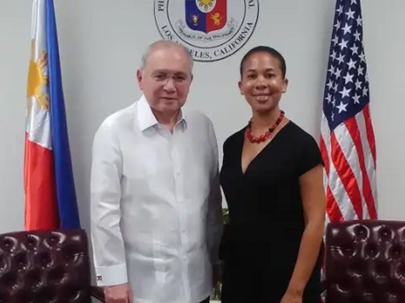 Ambassador of the Philippines to the United States Jose Manuel G. Romualdez Philippine Consulate Los-Angeles CA US